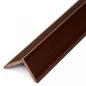 Уголок из ДПК декоративный Faynag Шоколад 4000х54х45 мм