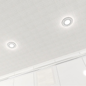 Потолок реечный Cesal B28 Мозаика кремовая 150х4000 мм