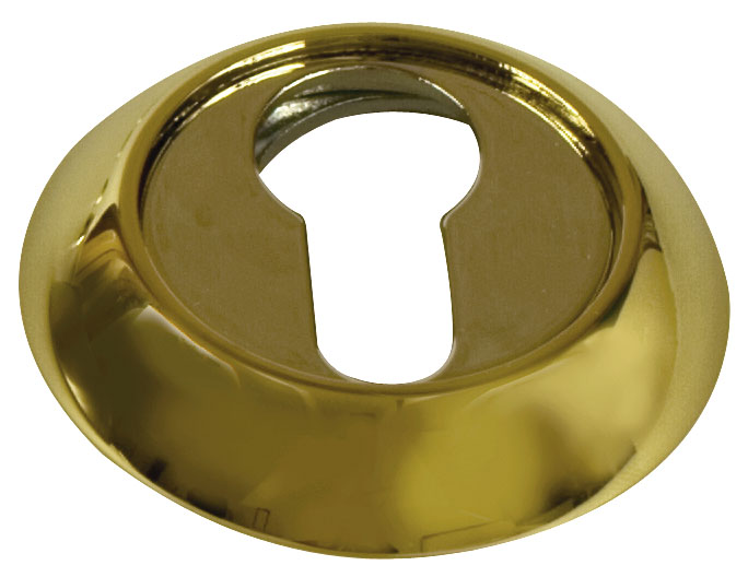 Накладка круглая на евроцилиндр SILLUR CL P.GOLD