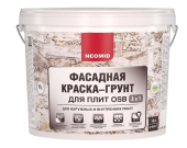 Краска-грунт фасадная для плит OSB 3 в 1 (14кг)