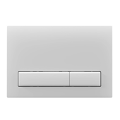 Клавиша смыва АНИ Пласт WP1400 для инсталляции белая матовая прямоугольная