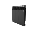 Радиатор алюминиевый Royal Thermo Biliner Alum 500 Noir Sable - 8 секц.