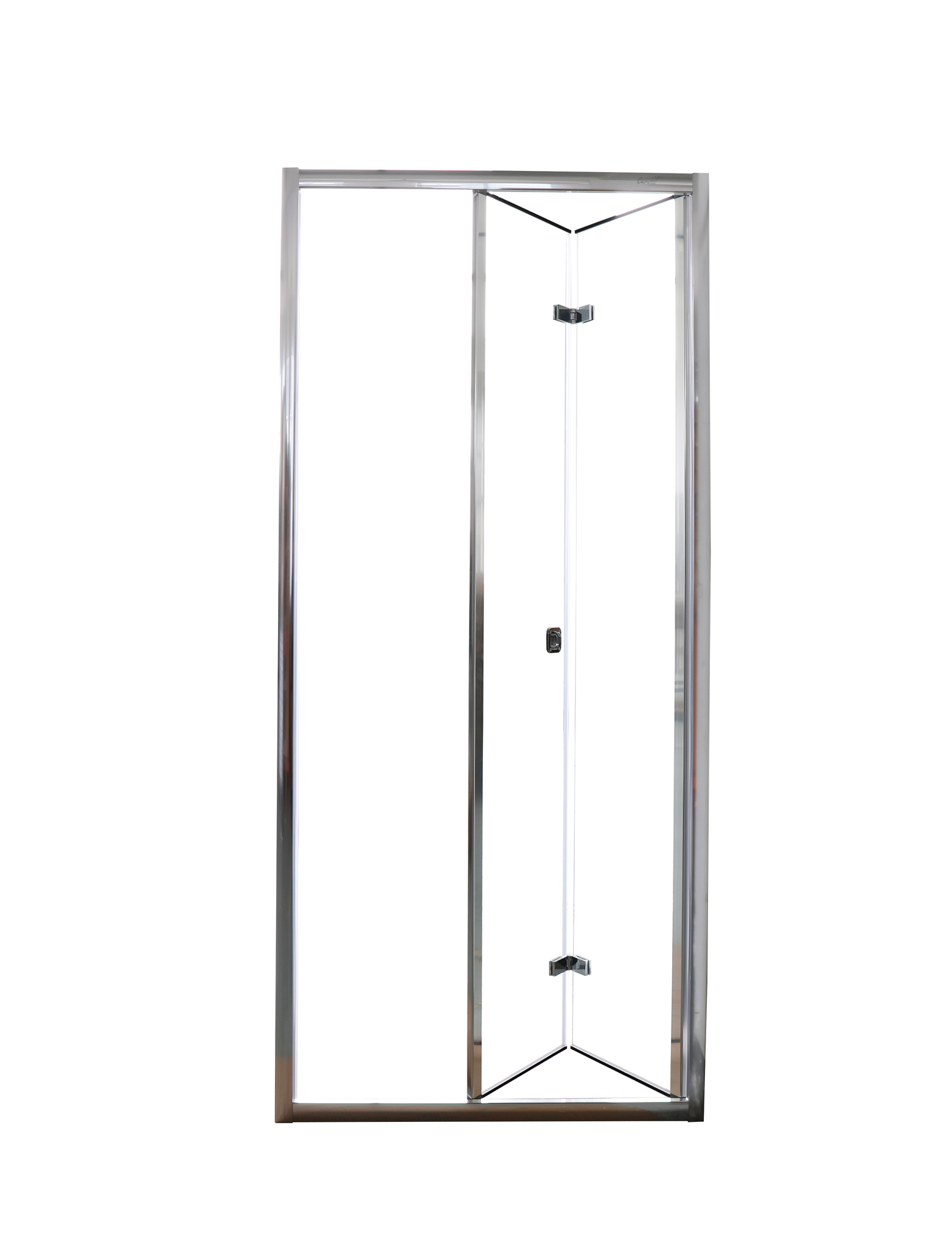 BELLA D91T CERUTTI(90x195) дверь ДЛЯ ДУША складная из 2х частей, прозрачное стекло