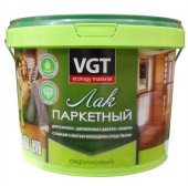 Лак ВГТ акриловый паркетный матовый 9 кг