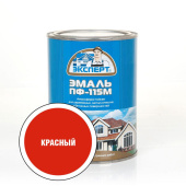 ЭКСПЕРТ Эмаль ПФ-115М глянц красная" (0,8кг; 6шт)