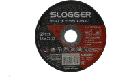 Круг отрезной SLOGGER 125х1,6х22 A R BF по стали и нерж. стали