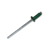 Заклёпка ZK алюм/ст 4,0\10 RAL 6005 (50) (зеленый)