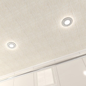 Потолок реечный Cesal B21 Желтый штрих 100х3000 мм