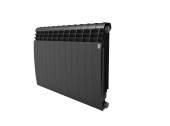 Радиатор алюминиевый Royal Thermo Biliner Alum 500 Noir Sable - 12 секц.
