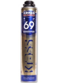 Пена монт KRASS Professional V69 пистолетная Зима 0,89л