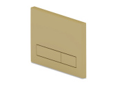 Клавиша смыва АНИ Пласт для инсталляции, плоская кнопка, матовое золото, WP1555