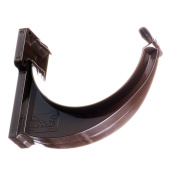 Кронштейн желоба ПВХ Docke Lux Шоколад 141 мм