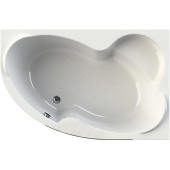 Акриловая ванна Ирма 169*110 левосторонняя,фронтальная панель,каркас,без с/п