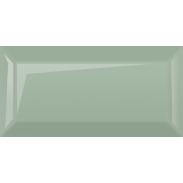 Плитка настенная Metrotiles Салатовый грань 10х20 (0,88м2/73,92м2)