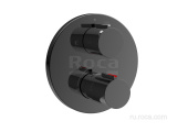 Смеситель Roca T-1000 для ванны-душа скрытого монтажа, PVD, titanium black 5A0C09CN0