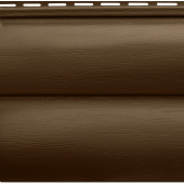 Сайдинг акриловый Альта-Профиль Blockhouse BH-03 Орех темный 3100х226 мм
