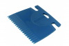 COLOR EXPERT 94000702 шпатель зубчатый 5мм строительный клей  (210мм х140мм)