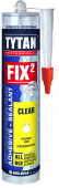 Tytan Professional Fix2 Clear клей-герметик прозрачный 290 мл	