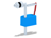 Клапан наливной боковой АНИ Пласт WC5050 для бачка эконом прямого действия штуцер пластик 1/2 дюйма