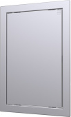 Л2025 dark gray metal люк-дверца ревизионная 218*268 c фланцем 196*246