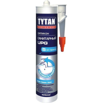 Tytan Professional герметик силиконовый санитарный бесцветный 80 мл.