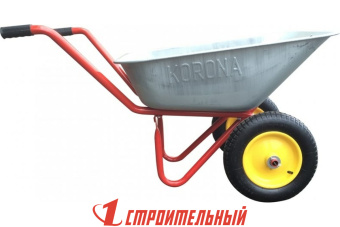 Тачка строительная двухколесная, грузоподъемность240кг, объем110л, (шт.)