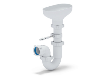 Сифон АНИ Пласт DR0100 1 1/2 дюйма 40 мм с разрывом струи