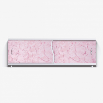 Экран под ванну Премьер 1,7 044 ярко-розовый мрамор