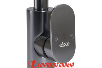 E4264-8 Смеситель для кухни гибкий излив , черный