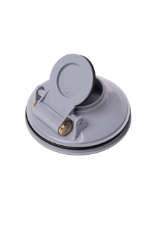 Трап для душа АНИ Пласт THQ5612 DN50 горизонтальный регулируемый с сухим затвором и решёткой из нержавеющей стали 150х150 мм