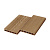 Террасная доска из ДПК RusDecking UnoDeck Vintage Орех-36 4000х150х24 мм