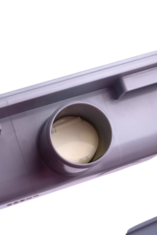 Трап линейный пластиковый АНИ Пласт TL1075 выпуск 40 мм решётка МОЛ под плитку 750 мм