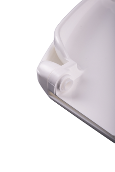 Сиденье для унитаза АНИ Пласт WS0200 из полипропилена с пластиковым креплением