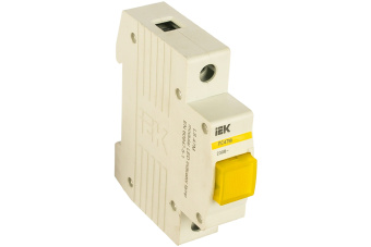 Лампа светодиодная на DIN-рейку жёлтая