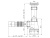 Сифон для мойки АНИ Пласт Грот A0105 1 1/2 дюйма 40 мм c гибкой трубой 40х40 мм