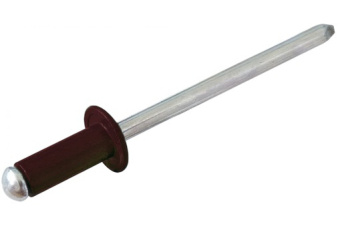 Заклёпка ZK алюм/ст 3,2\8 RAL 8017 (50) (шоколад)