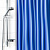7070-BLUE Штора для ванной комнаты "MIRAGE" 180х180см (синяя)													