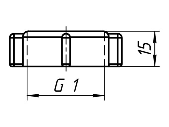 Гайка накидная АНИ Пласт M425 для сифона 1 дюйм