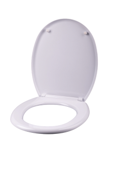 Сиденье для унитаза АНИ Пласт WS0100 из полипропилена с пластиковым креплением