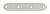 Крепление узкое RLWO3 98x17x1,5 mm (20 шт.)
