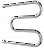 М-обр.AISI 32*2 600*400 полотенцесушитель