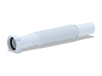 Гибкая труба АНИ Пласт K203 с гайкой 1 1/4 дюйма 32х320-730 мм