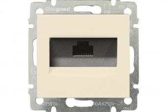 Legrand Valena Крем Розетка комп(RJ45) 1-ая 5 кат