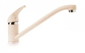 Смеситель для кухни GranFest Base Classic D-35mm,бежевый 328