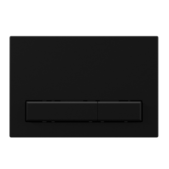 Набор инсталляции 50 см АНИ Пласт WN5 1433 Art с безободковым унитазом, с сиденьем микролифт, черный матовый клавишей WP1433