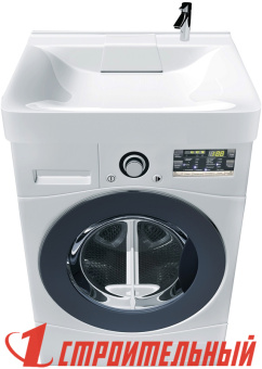 Раковина на стиральную машину Laundry 600*600,Polytitan