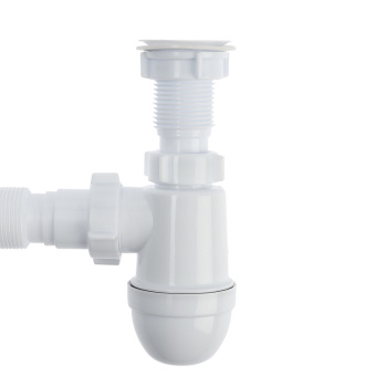 Сифон для мойки АНИ Пласт Варяг C5015 1 1/4 дюйма 40 мм с гибкой трубой 40х40/50 мм