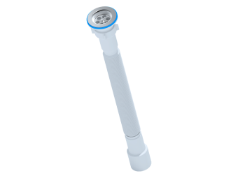 Сифон для мойки АНИ Пласт G716 1 1/2 дюйма 40х50 мм гофрированный 571-1401 мм