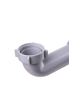 Cифон для мойки АНИ Пласт F серия F5320 1 1/2 дюйма 40 мм смещенный с отводом для стиральной машины без выпуска