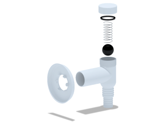 Минисифон для стиральной машины АНИ Пласт M500